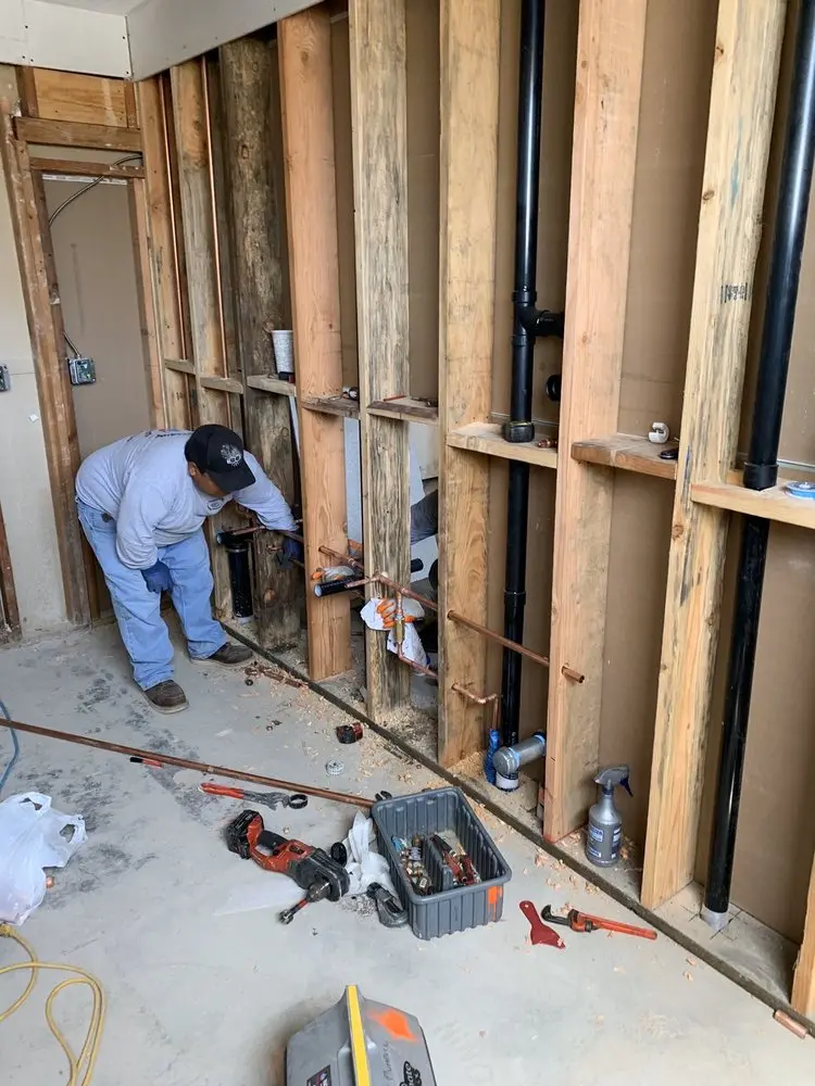 Commercial rough-in plumbing for Water Heater Replacement in North East Harbor